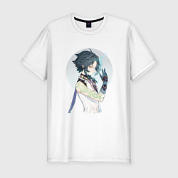 Мужская slim-футболка Сяо