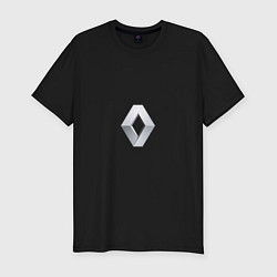 Футболка slim-fit Renault LOGO, цвет: черный