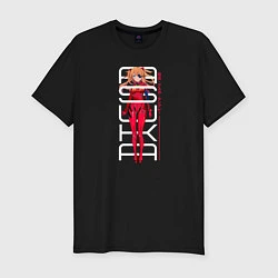 Футболка slim-fit Asuka, цвет: черный