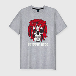 Футболка slim-fit TRIPPIE REDD, цвет: меланж