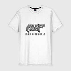 Футболка slim-fit RIP - Dark Man X, цвет: белый