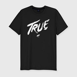 Футболка slim-fit TRUE AVICII, цвет: черный