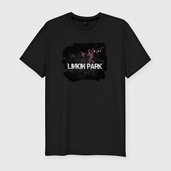 Футболка slim-fit Linkin Park LP 202122, цвет: черный