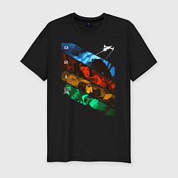 Футболка slim-fit Cowboy Bebop, цвет: черный