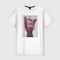 Футболка slim-fit WorLd MirNy ERROR Зеро Ту, цвет: белый