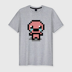 Футболка slim-fit Pixel isaac, цвет: меланж