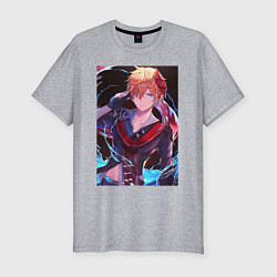 Футболка slim-fit Tartaglia, цвет: меланж