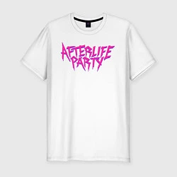 Футболка slim-fit Afterlife Party, цвет: белый