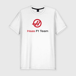 Футболка slim-fit Haas F1 Team, цвет: белый
