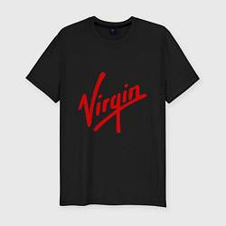 Футболка slim-fit Virgin Richard Branson, цвет: черный