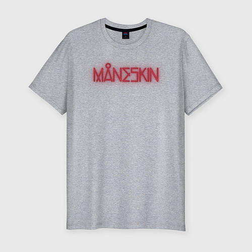 Мужская slim-футболка Maneskin / Меланж – фото 1