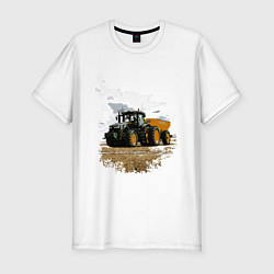 Футболка slim-fit JOHN DEERE I Джон Дир!, цвет: белый