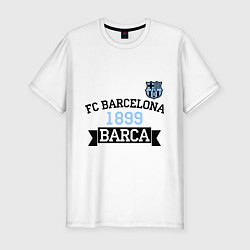 Футболка slim-fit Barca 1899, цвет: белый