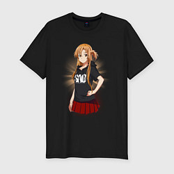 Футболка slim-fit Asuna SAO, цвет: черный