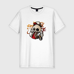 Футболка slim-fit ПАНДА PANDA PAINTER Z, цвет: белый