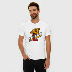 Футболка slim-fit Team Tigers, цвет: белый — фото 2