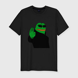 Футболка slim-fit Pepe stop, цвет: черный