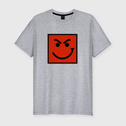Футболка slim-fit BON JOVI HAVE A NICE DAY SMILE LOGO, цвет: меланж