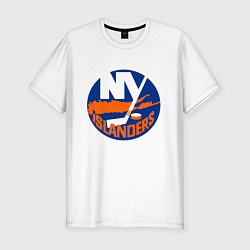 Футболка slim-fit NY ISLANDERS, цвет: белый