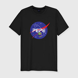 Футболка slim-fit Pepe Pepe space Nasa, цвет: черный