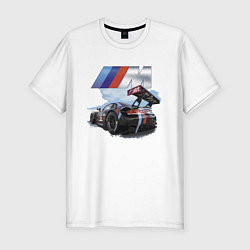 Футболка slim-fit BMW M POWER Motorsport Racing Team, цвет: белый