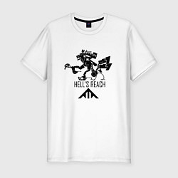 Футболка slim-fit HELLS REACH HORIZON ZERO DAWN, цвет: белый