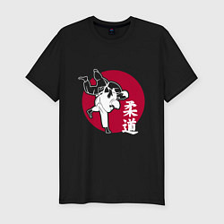 Футболка slim-fit Japan Judo, цвет: черный