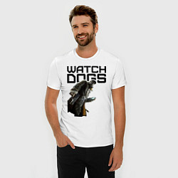 Футболка slim-fit Watch Dogs, цвет: белый — фото 2