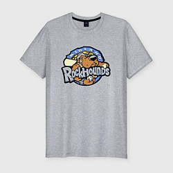 Футболка slim-fit Midland Rockhounds - baseball team, цвет: меланж