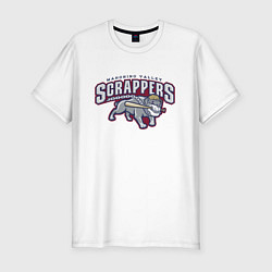 Футболка slim-fit Mahoning Valley Scrappers, цвет: белый