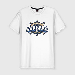 Мужская slim-футболка Lake County Captains - baseball team