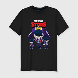 Футболка slim-fit EDGAR EPIC HERO BRAWL STARS, цвет: черный