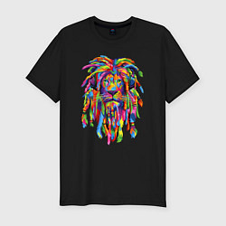 Футболка slim-fit Lion dreaD, цвет: черный