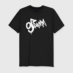 Футболка slim-fit 9 грамм - Logo, цвет: черный