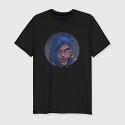 Футболка slim-fit League of Legends аркейн дев2023, цвет: черный