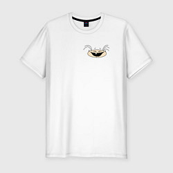 Футболка slim-fit ЛОГО Масяня, цвет: белый