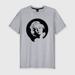 Футболка slim-fit Зачётная чувиха!, цвет: меланж
