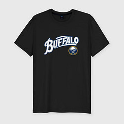 Футболка slim-fit Баффало Сейберз , Buffalo Sabres, цвет: черный