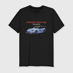 Футболка slim-fit Honda Racing Team!, цвет: черный