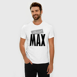 Футболка slim-fit Нереальный Макс, цвет: белый — фото 2