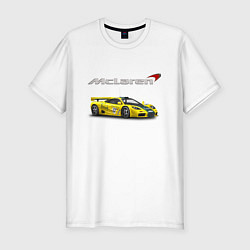 Футболка slim-fit McLaren Motorsport Racing, цвет: белый