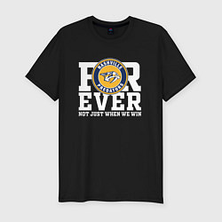 Футболка slim-fit Nashville Predators FOREVER NOT JUST WHEN WE WIN Н, цвет: черный