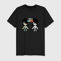 Футболка slim-fit Toca life, цвет: черный