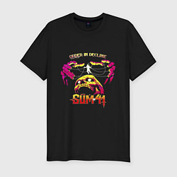 Футболка slim-fit SUM41, цвет: черный