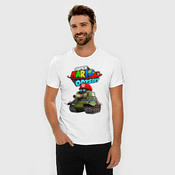 Футболка slim-fit Tank Super Mario Odyssey, цвет: белый — фото 2