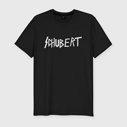 Футболка slim-fit Шуберт, цвет: черный
