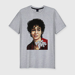 Футболка slim-fit Nathan Young, цвет: меланж