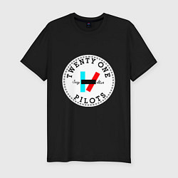 Футболка slim-fit TWENTY ONE PILOTS STAY ALIVE, цвет: черный