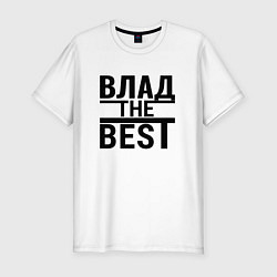 Футболка slim-fit ВЛАД THE BEST, цвет: белый