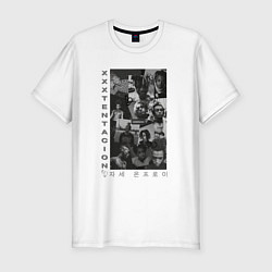 Футболка slim-fit XXXTentacion Джасей, цвет: белый